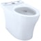 Toto Aquia IV Elongated Universal Height Skirted Toilet Bowl Cotton White CT446CEFGN#01 - alternate 6